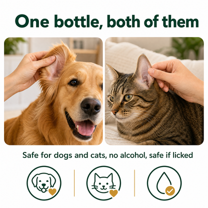 Ear Cleaner for Dogs & Cats | Buy 1 Get 1 FREE