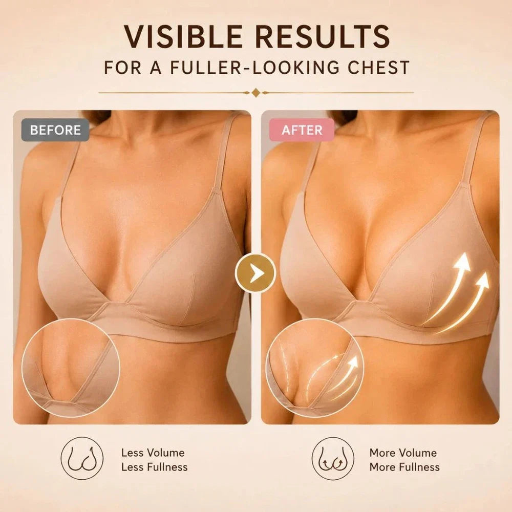 ✨ Breast Volume Boost & Firm Micro-Needle Patches