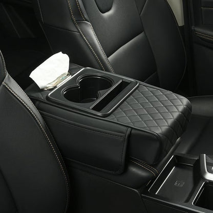 5-in-1 Leather Car Center Console Armrest Pad