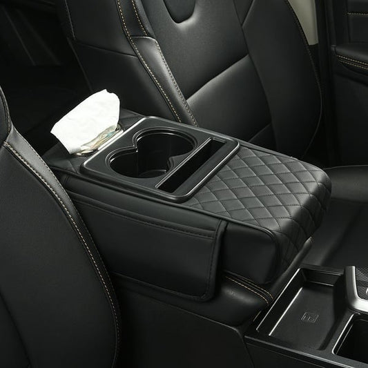 5-in-1 Leather Car Center Console Armrest Pad