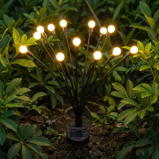 Glow Fly Solar Garden Lights (Pack of 2)