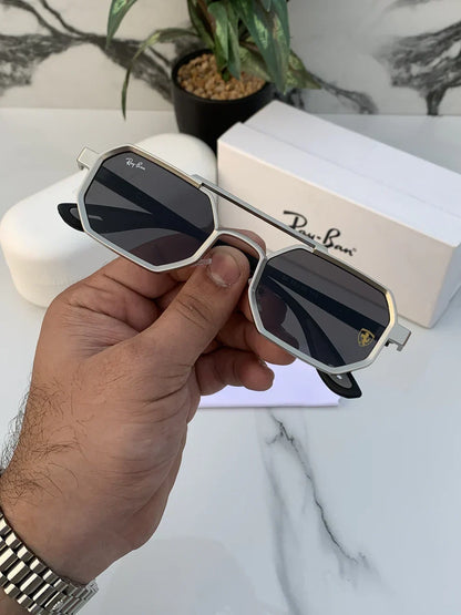 Rayban 05 silver black