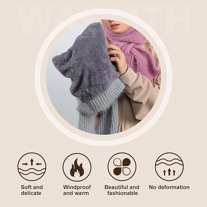 Integrated Ear Protection Windproof Cap Scarf (Buy 1 Get 1 Free)