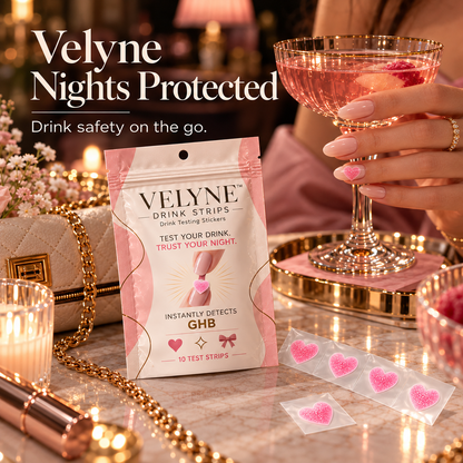 VELYNE™ SipCheck – Drink Testing Nail Stickers