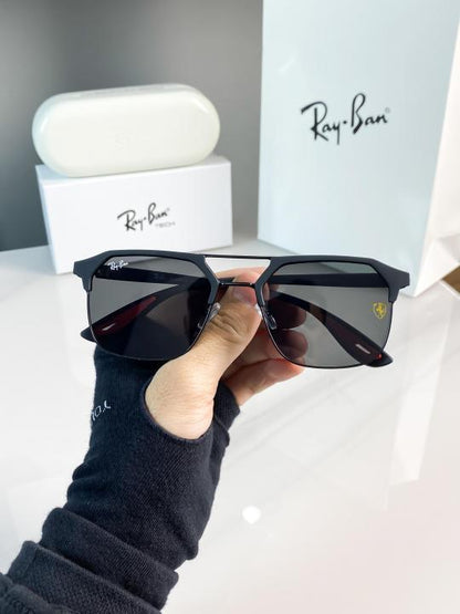 All Season Special Ferrari edition Trending Slant Fashionable Sunlight Eye Protected Hot Favourite Sunglasses For Unisex