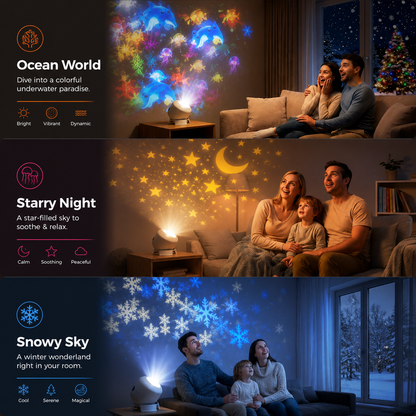 🔥60%OFF - AquaWorld™ Ocean Night Light Projector