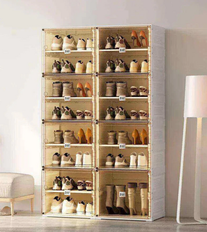 🔥 Premium Shoe Rack Shelf 8 Layer | BOGO & 5-Year Warranty!