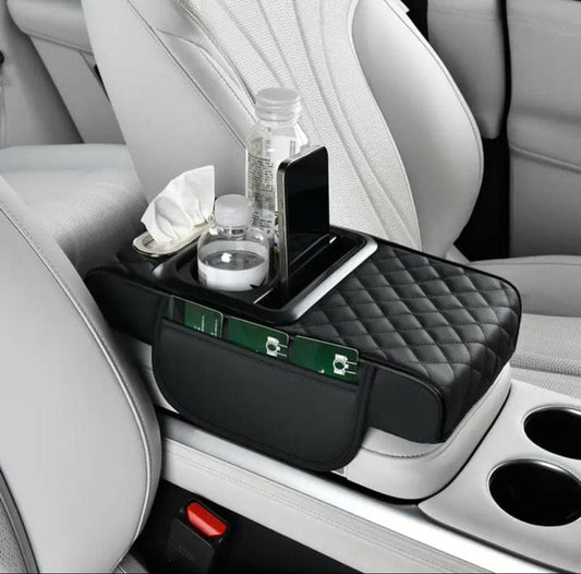 5-in-1 Leather Car Center Console Armrest Pad