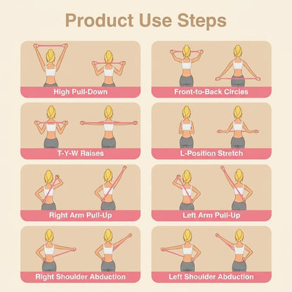 Figure 8 Workout Resistance Band for Yoga (Buy 1 Get 1 Free)